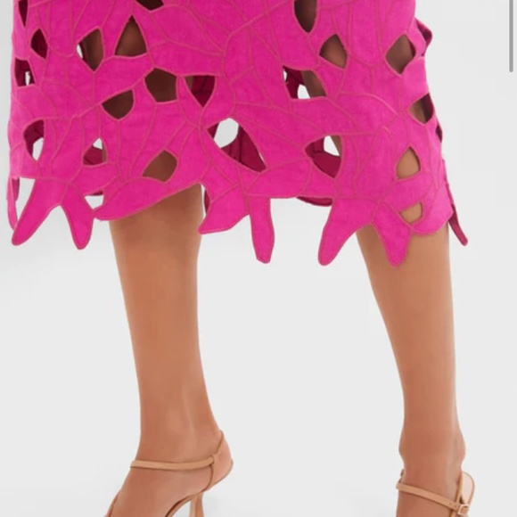 Fuchsia Linen Somerset Maxi Dress - Picture 3 of 5